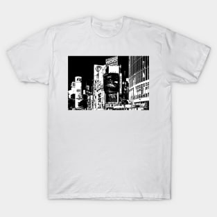 Shibuya 渋谷区 - Tokyo Manga Panel T-Shirt